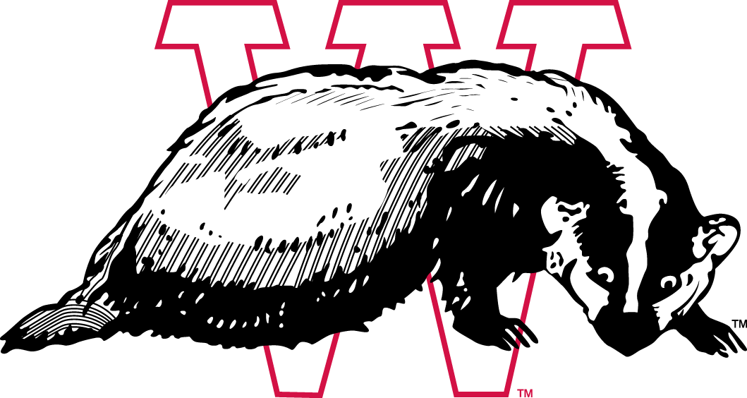 Wisconsin Badgers 1936-1947 Alternate Logo v2 t shirts iron on transfers